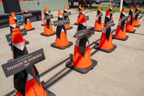 District 1 Workers Memorial ceremony at the Mendocino Fairgrounds in Ukiah, Mendocino County. 