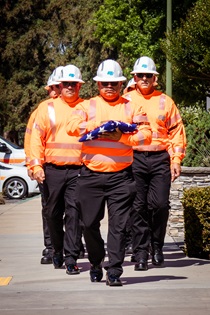 The District 6 Workers Memorial ceremony in Fresno