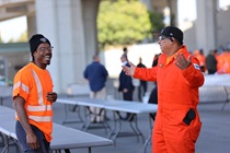 The District 7 Workers Memorial ceremony in Los Angeles