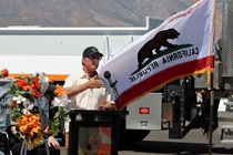The District 9 Workers Memorial ceremony in Bishop