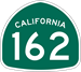 Route 162 sign.