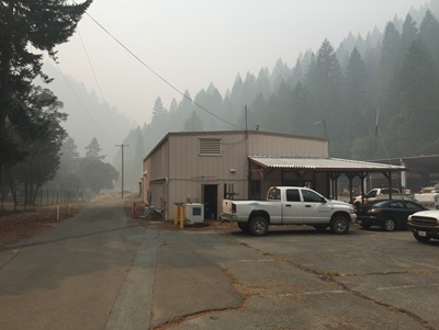 Idlewild Maintenance Station building in Del Norte County