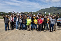 Caltrans and partners celebrate the completion of the Konocti Corridor project with a ribbon cutting ceremony.