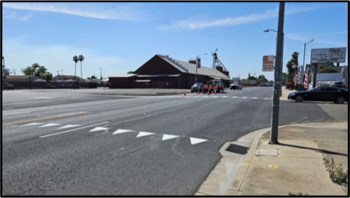 Second Image of Enhanced Pedestrian Safety on State Route 120 In Oakdale