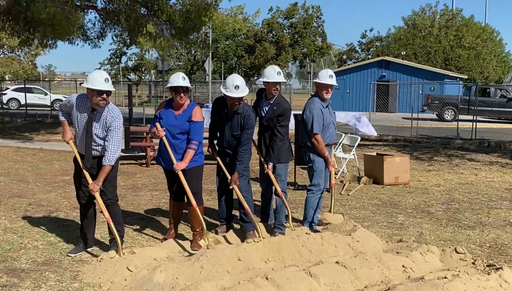  OBanion Park Clean CA Groundbreaking Team Picture