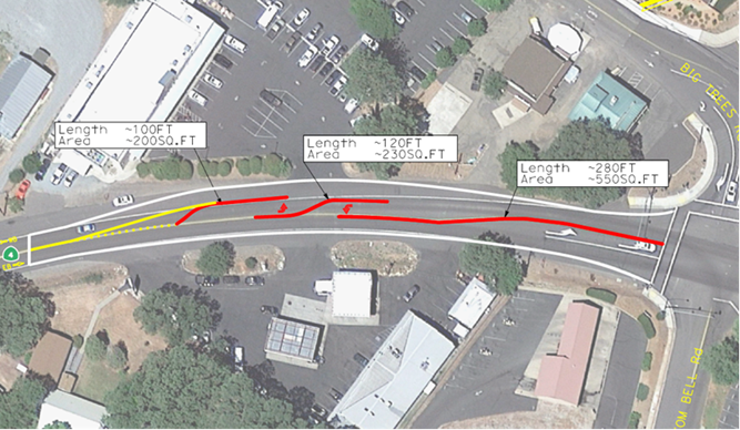 State Route 4 Traffic Safety Project in Murphys