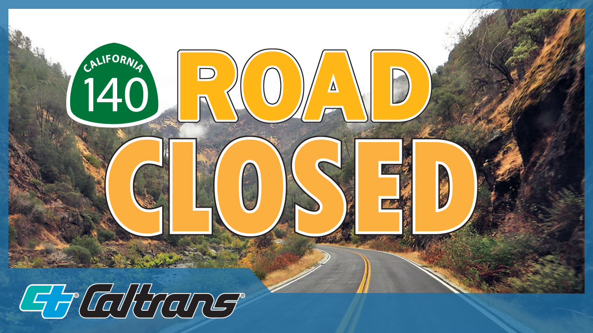 State Route 140 Road Closure Image
