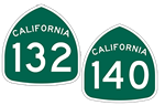 Mariposa Highway Shields