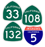 Stanislaus County Highway Markers