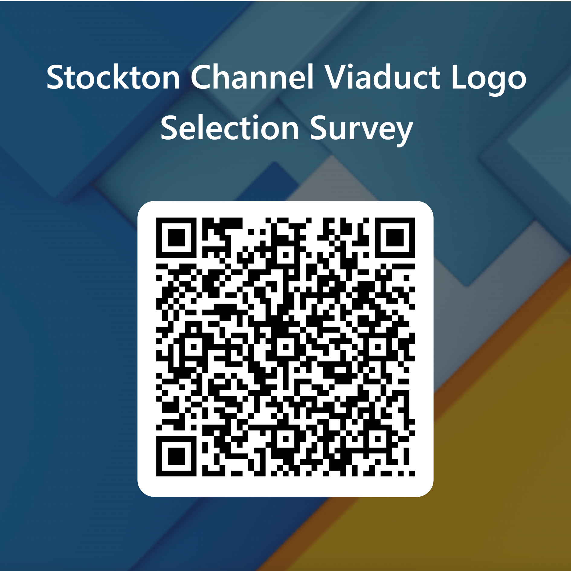 QRCode for Stockton Channel Viaduct Logo Selection Survey