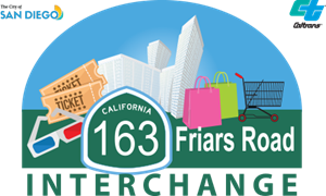 State Route 163 - Friars Road Interchange Project Logo