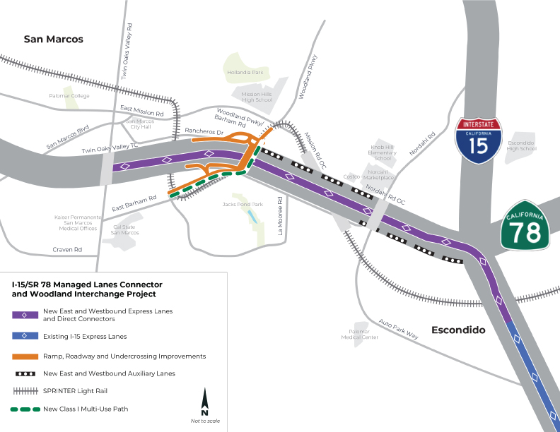 Project Map. For more information, call (619) 688-6670 or email CT.Public.Information.D11@dot.ca.gov 