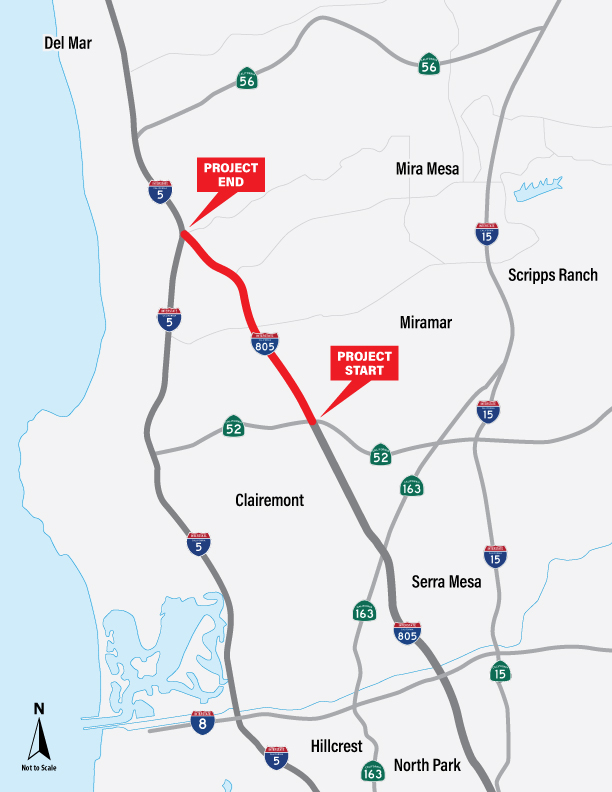 Project Map. For more information, call (619) 688-6670 or email CT.Public.Information.D11@dot.ca.gov 