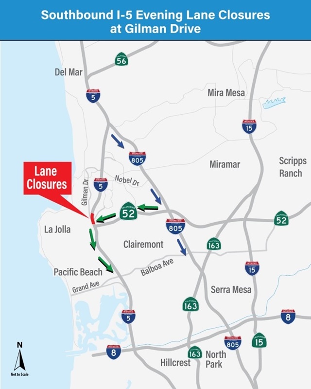 Closure & Detour Map. | Mapa de cierres y desviaciones. 