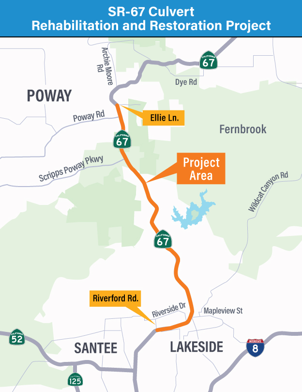 Project Map. For more information, call (619) 688-6670 or email CT.Public.Information.D11@dot.ca.gov 