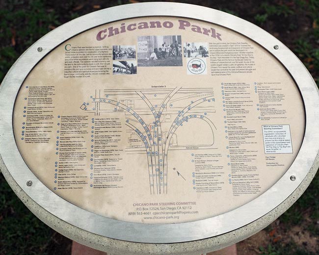 Chicano Park Plaque. For more information, call (619) 688-6670 or email CT.Public.Information.D11@dot.ca.gov