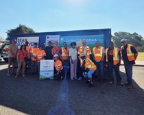 Group photo with councilmember. For more information, call (619) 688-6670 or email CT.Public.Information.D11@dot.ca.gov