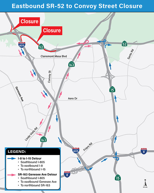 sd52convyweekend closure