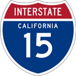 California Interstate 15 icon