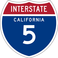 California Interstate 5 icon
