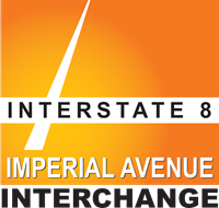 Interstate 8 / Imperial Avenue Interchange logo