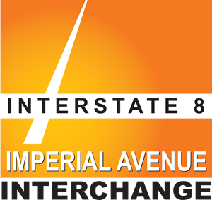 Interstate 8 / Imperial Avenue Interchange logo