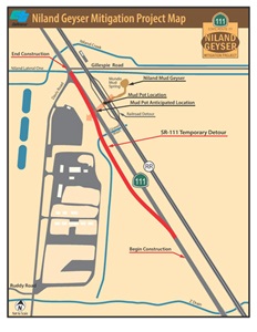 Decorative – Map of the Niland Geiser