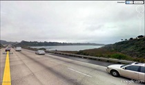 Figure EC-09H — Western/Eastern Views from I-5 Including the Pacific Ocean, Batiquitos Lagoon and Natural Coastal Landforms. For more information call (619) 688-6670 or email CT.Public.Information.D11@dot.ca.gov