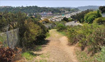 Figure SB-02E — Northern View from Public Trail Toward San Elijo Lagoon from Solana Hills Drive. For more information call (619) 688-6670 or email CT.Public.Information.D11@dot.ca.gov