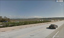 Figure SD-08I — Western/Eastern Views from I-5 including the Pacific Ocean, San Dieguito Lagoon and Seaward and Inland Natural Coastal Landforms. For more information call (619) 688-6670 or email CT.Public.Information.D11@dot.ca.gov