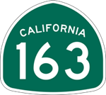 California State Route 163 icon