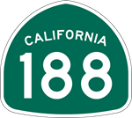 California State Route 188 Shield