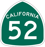 California State Route 52 icon