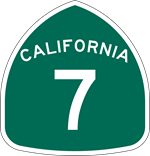 California State Route 7 shield