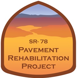SR-78 Pavement Rehabilitation Project Icon.