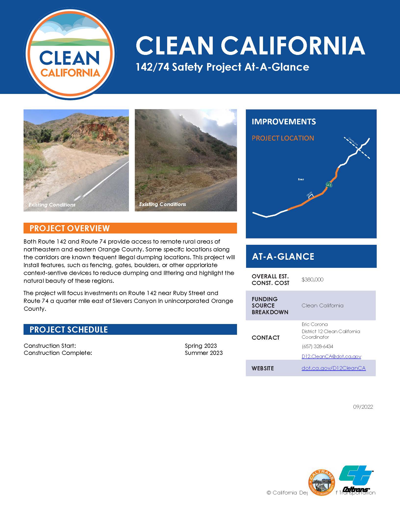 District 12 Clean California | Caltrans