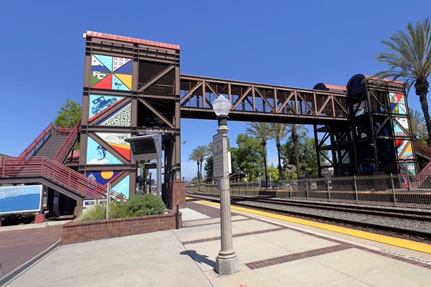 Caltrans and the City of Santa Ana celebrate the completion of the Clean California King Street Urban Greening Project