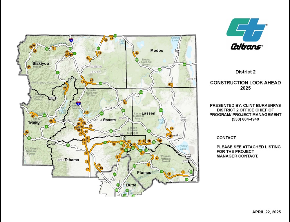 2025 Construction Maps Overview 