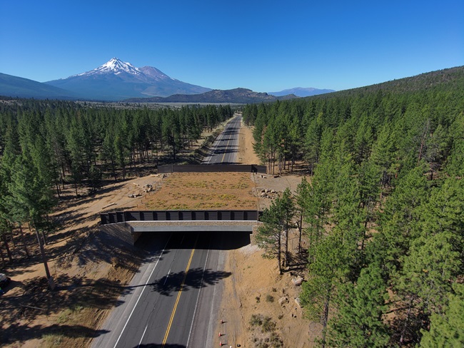 US 97 Overcrossing Aerial