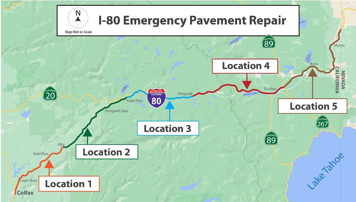 Interstate 80 Emergency Repairs Update Caltrans   2023 096 Map 