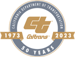 image of 50 year CT logo