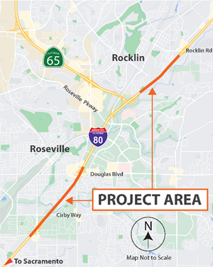 map of highway 80