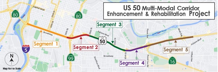 us 50 map multi modal corridor map