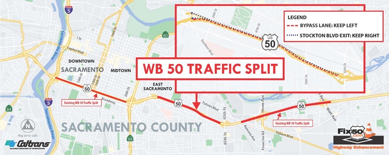 map of wb 50 traffic split 
