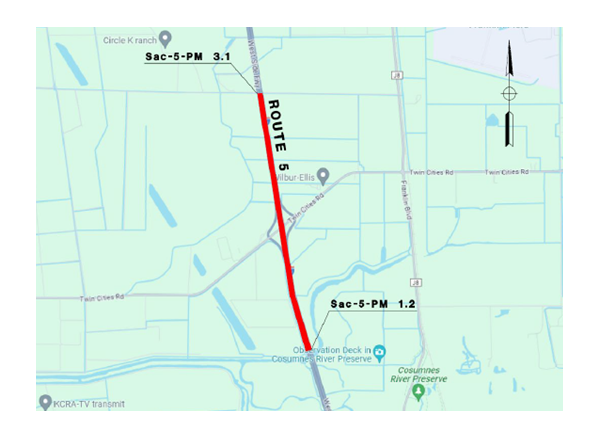 Map of Sac 5 vision