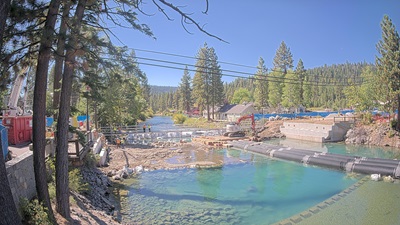 Fanny Bridge demolition in Tahoe City