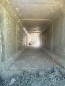 Third segment of the wildlife crossing installed near Monte Vista along Interstate 80.