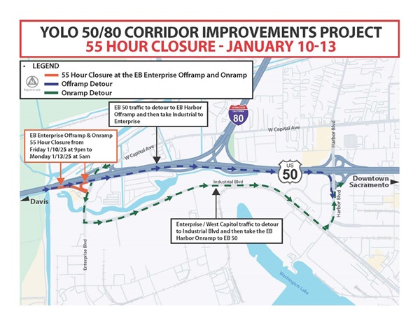 Yolo 50/80 project January 10-13 map