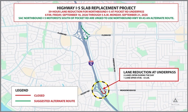 Hwy I-5 slab project