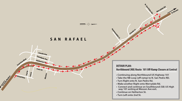 Continues Work on Harbor Bay Bridge Project map 1